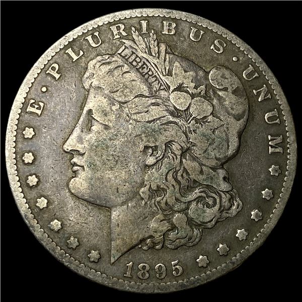 1895-S Silver Morgan Dollar LIGHTLY CIRCULATED