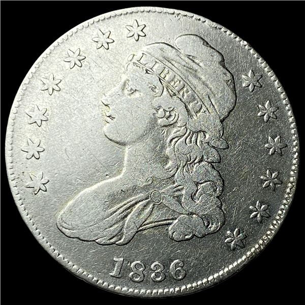 1836 Capped Bust Half Dollar CLOSELY UNCIRCULATED