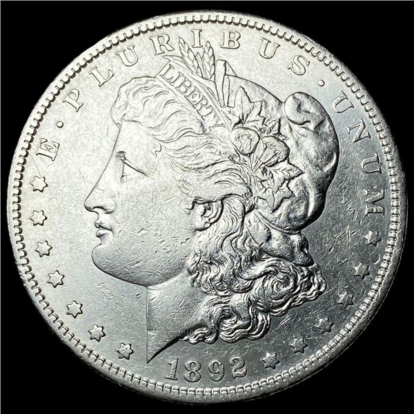 1892-S Silver Morgan Dollar NEARLY UNCIRCULATED