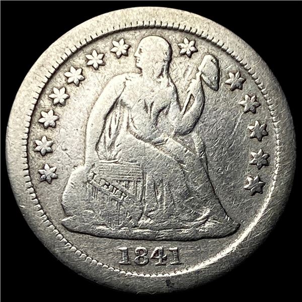 1841-O Silver Seated Liberty Dime LIGHTLY CIRCULATED