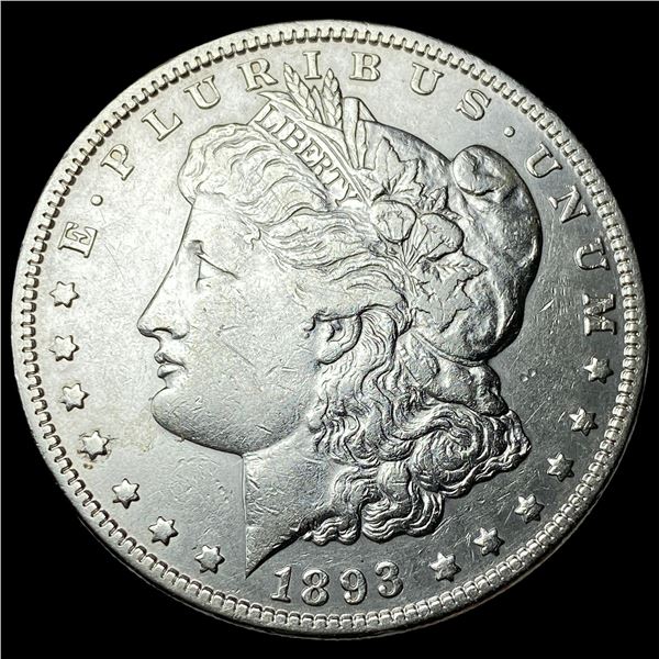1893 Silver Morgan Dollar NEARLY UNCIRCULATED