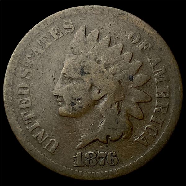 1876 Indian Head Cent LIGHTLY CIRCULATED