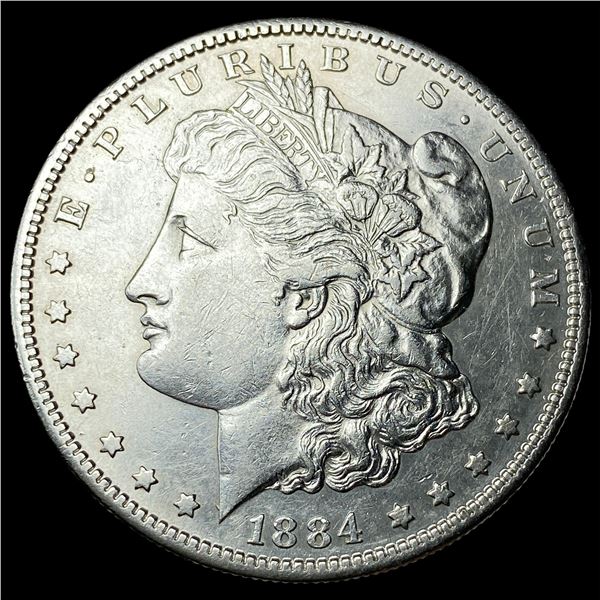 1884-S Silver Morgan Dollar CLOSELY UNCIRCULATED