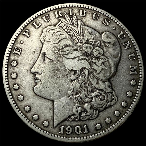 1901-S Silver Morgan Dollar ABOUT UNCIRCULATED