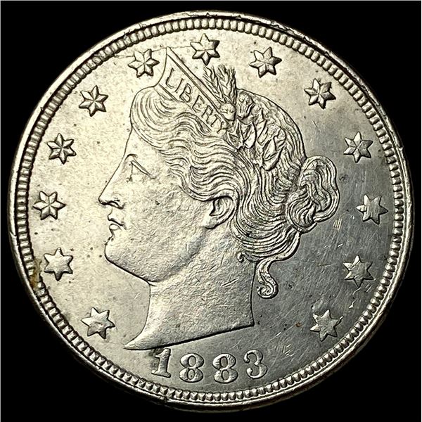 1883 Liberty Head Nickel No Cents CHOICE AU