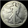 Image 1 : 1916-S Walking Liberty Half Dollar NICELY CIRCULATED