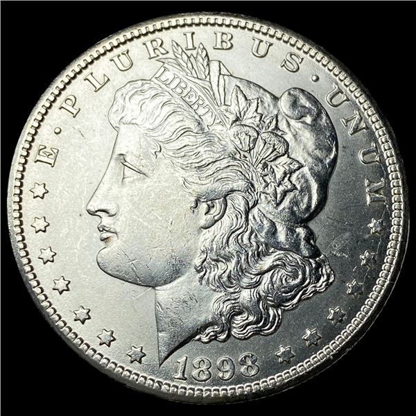 1898-O Silver Morgan Dollar CHOICE AU