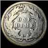 Image 2 : 1873 Arrows Seated Liberty Dime NEARLY UNCIRCULATED