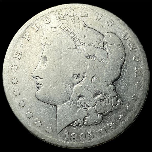1895-S Silver Morgan Dollar NICELY CIRCULATED