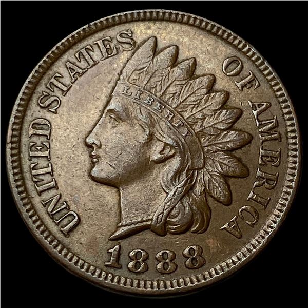 1888 Indian Head Cent CLOSELY UNCIRCULATED