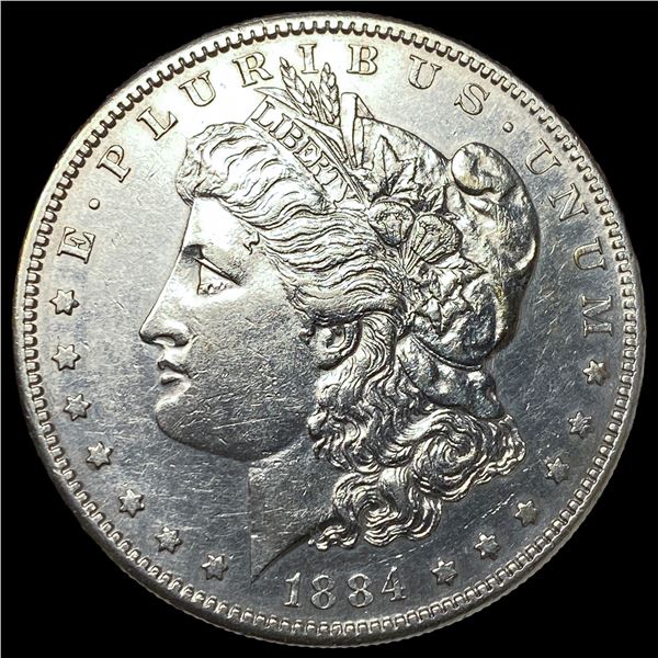 1884-S Silver Morgan Dollar CLOSELY UNCIRCULATED