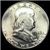 Image 1 : 1948-D Silver Franklin Half Dollar CHOICE BU