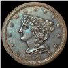 Image 1 : 1850 Braided Hair Half Cent CLOSELY  UNCIRCULATED
