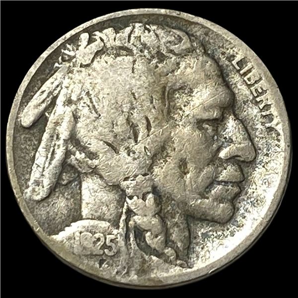 1925-D Buffalo Nickel LIGHTLY CIRCULATED