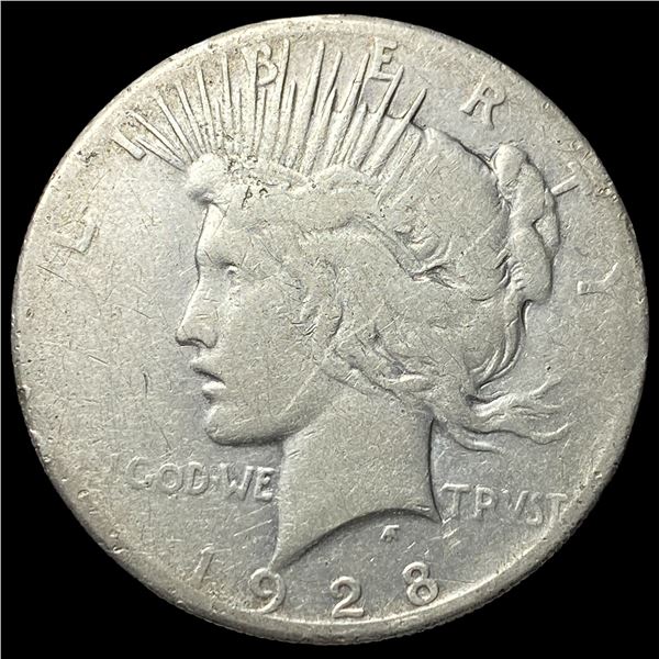 1928 Peace Silver Dollar NICELY CIRCULATED