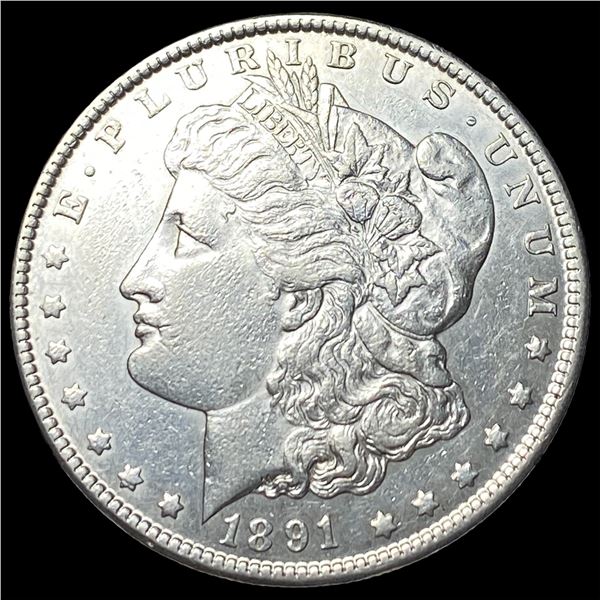 1891-CC Morgan Silver Dollar CLOSELY  UNCIRCULATED