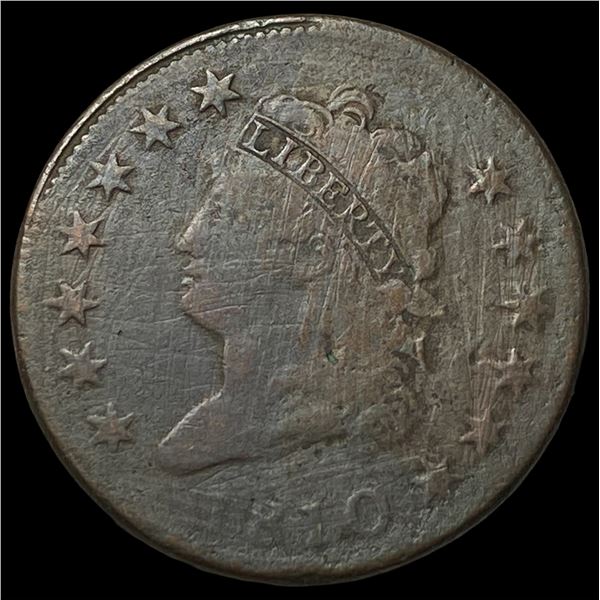 1810 Classic Head Large Cent LIGHTLY  CIRCULATED