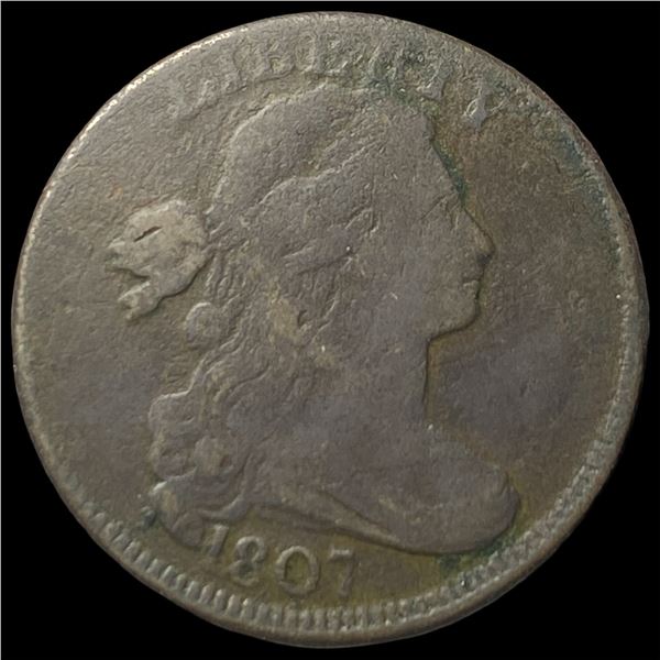 1807 Draped Bust Large Cent NICELY CIRCULATED
