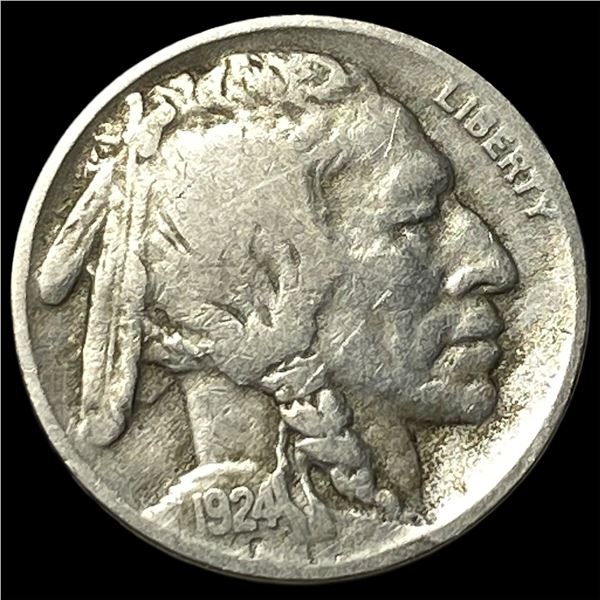 1924-D Buffalo Nickel LIGHTLY CIRCULATED