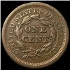 Image 2 : 1853 Braided Hair Large Cent CLOSELY  UNCIRCULATED