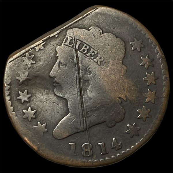 1814 Classic Head Large Cent NICELY  CIRCULATED