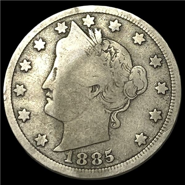 1885 Liberty Head Nickel LIGHTLY CIRCULATED