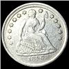 Image 1 : 1856 Seated Liberty Silver Half Dime CLOSELY  UNCIRCULATED