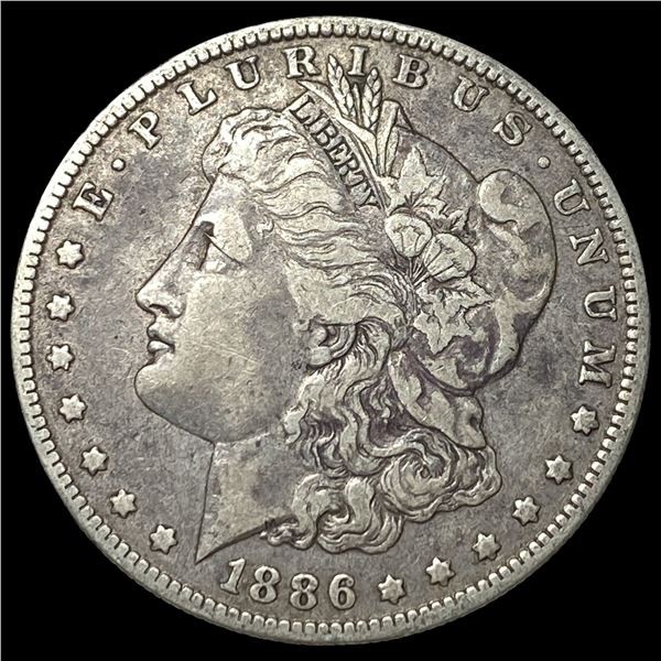 1886-O Silver Morgan Dollar CLOSELY  UNCIRCULATED