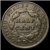 Image 2 : 1835 Capped Bust Half Cent CLOSELY  UNCIRCULATED