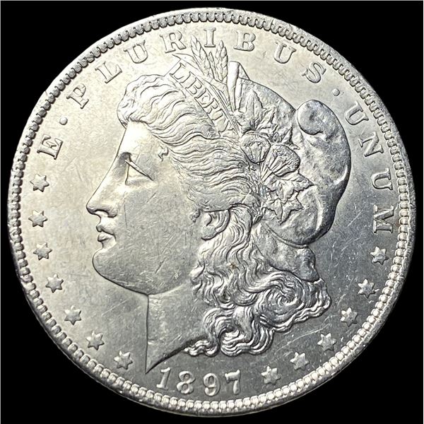 1897-O Morgan Silver Dollar CLOSELY  UNCIRCULATED