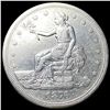 Image 1 : 1876-S Silver Trade Dollar NEARLY  UNCIRCULATED