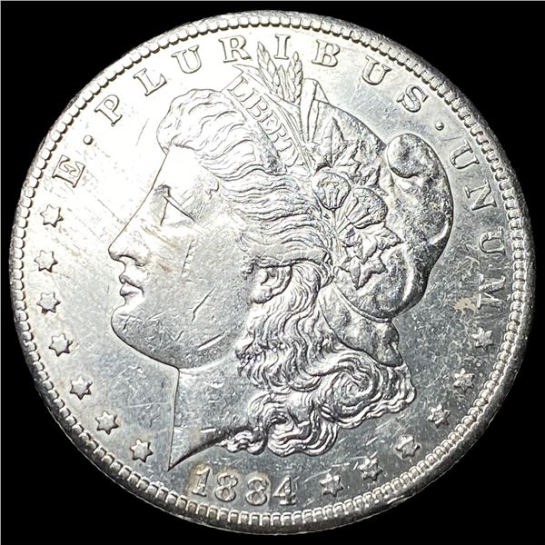 1884-CC Silver Morgan Dollar CLOSELY  UNCIRCULATED