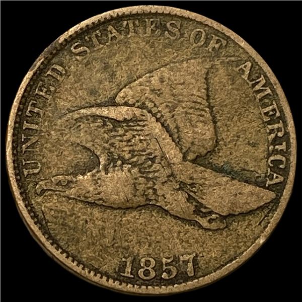 1857 Flying Eagle Cent LIGHTLY CIRCULATED