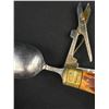Image 2 : Vintage Survival Knife with Fork and Spoon