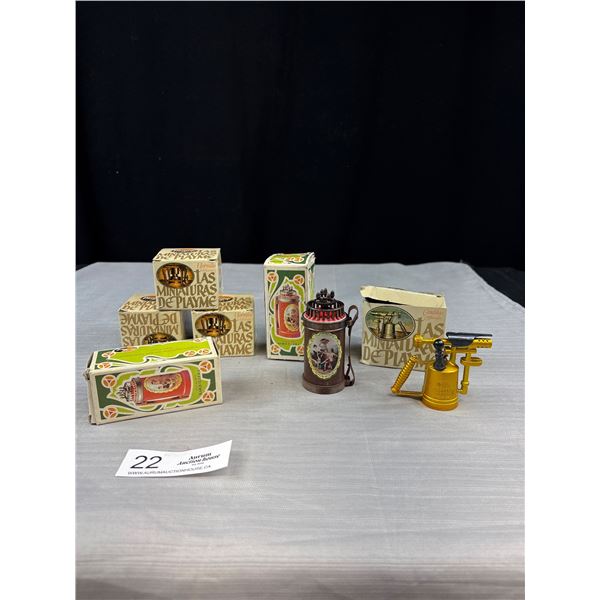 Lot of 6 Miniature Pencil Sharpeners By Play Me