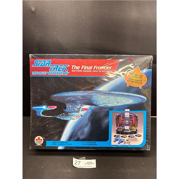 Sealed in Original Package Star Trek The Next Generation The Final Frontier Action Game