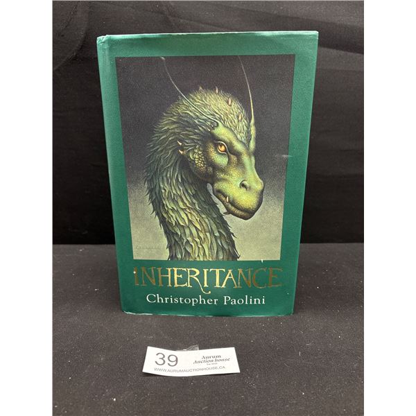 Inhertiance by Christopher Paolini Hardcover Book with Sleeve