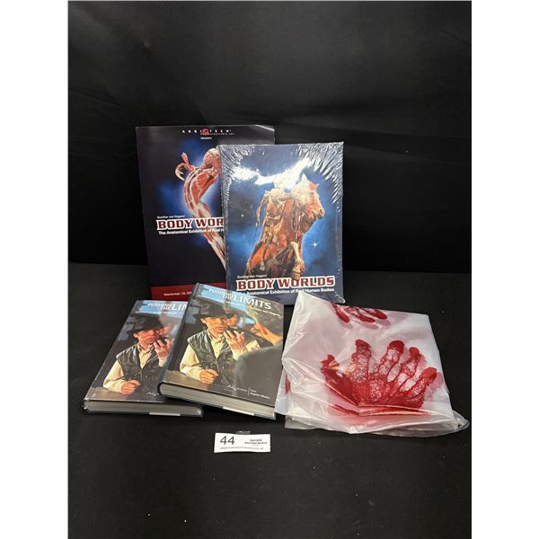 Lot of Pushing the Limits Encounters with Body Worlds Books and Pamphlets