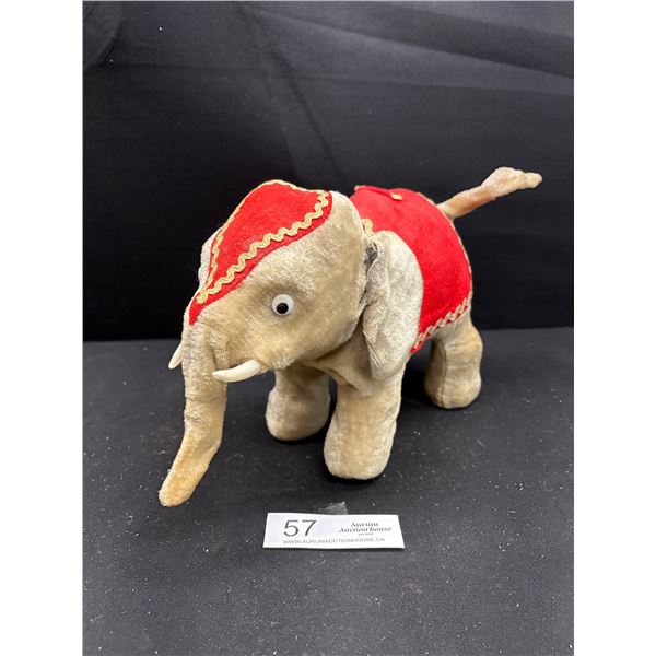 Vintage Battery Operated Mechanical Elephant Made in Japan