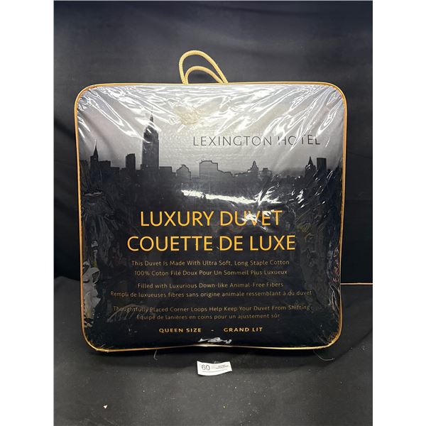 New in Package Lexington Hotel Luxury Duvet Queen Size