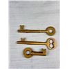 Image 2 : Lot of 3 Vintage CPR Keys