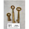 Image 1 : Lot of 3 Vintage CPR Keys