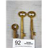 Image 1 : Lot of 3 Vintage CPR Keys