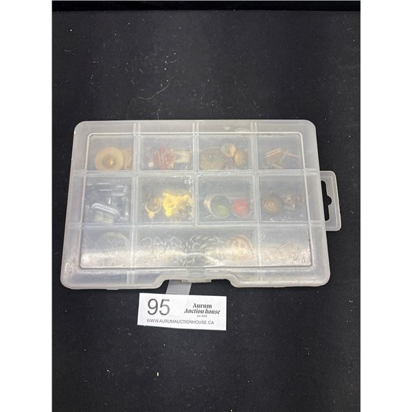 Nice Collectible Lot of Pins, Buttons, Etc