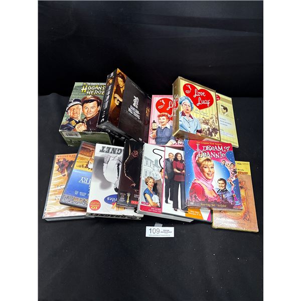 Nice Lot of Vintage TV Shows Box Sets on DVD Hogan's Heros, Dragnet, I Love Lucy