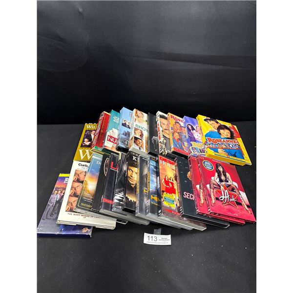 Large Lot of TV Show DVDs Roseanne, Married with Children Etc