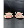 Image 3 : Lot of 10 Vintage Bone China Teacups and Saucers