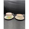 Image 9 : Lot of 10 Vintage Bone China Teacups and Saucers