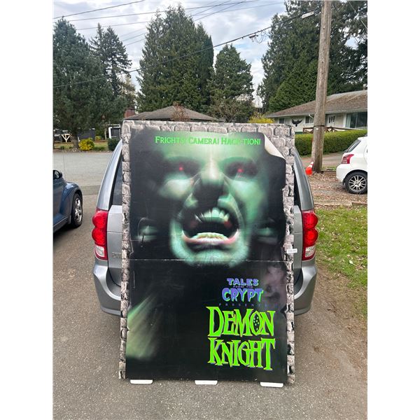 Over 6FT Tall Tales from the Crypt Demon Night Carboard Store Display
