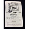 Image 6 : 3 Early Theatre/Concert Flyers + Programmes All Vancouver